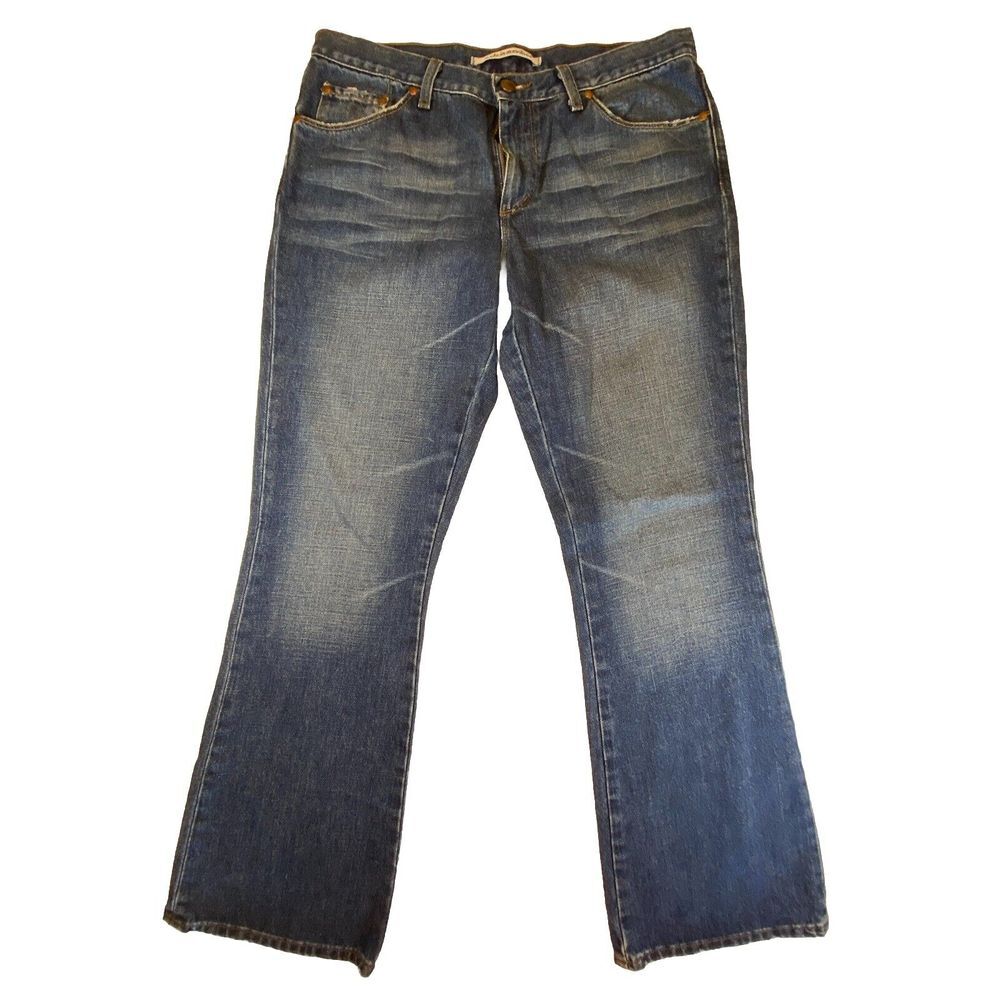 Mavi Jeans Womens 30 Boot Cut‎ Mid Rise Medium Wash Fade Denim Stretch Molly EUC